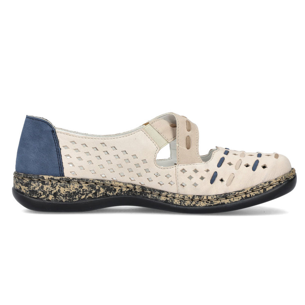 Rieker 46378 Women's Comfortable Casual Shoes - Lightweight Slip-On Loafers for Walking, Work & Travel | Perfect for Office, Shopping & Daily Wear