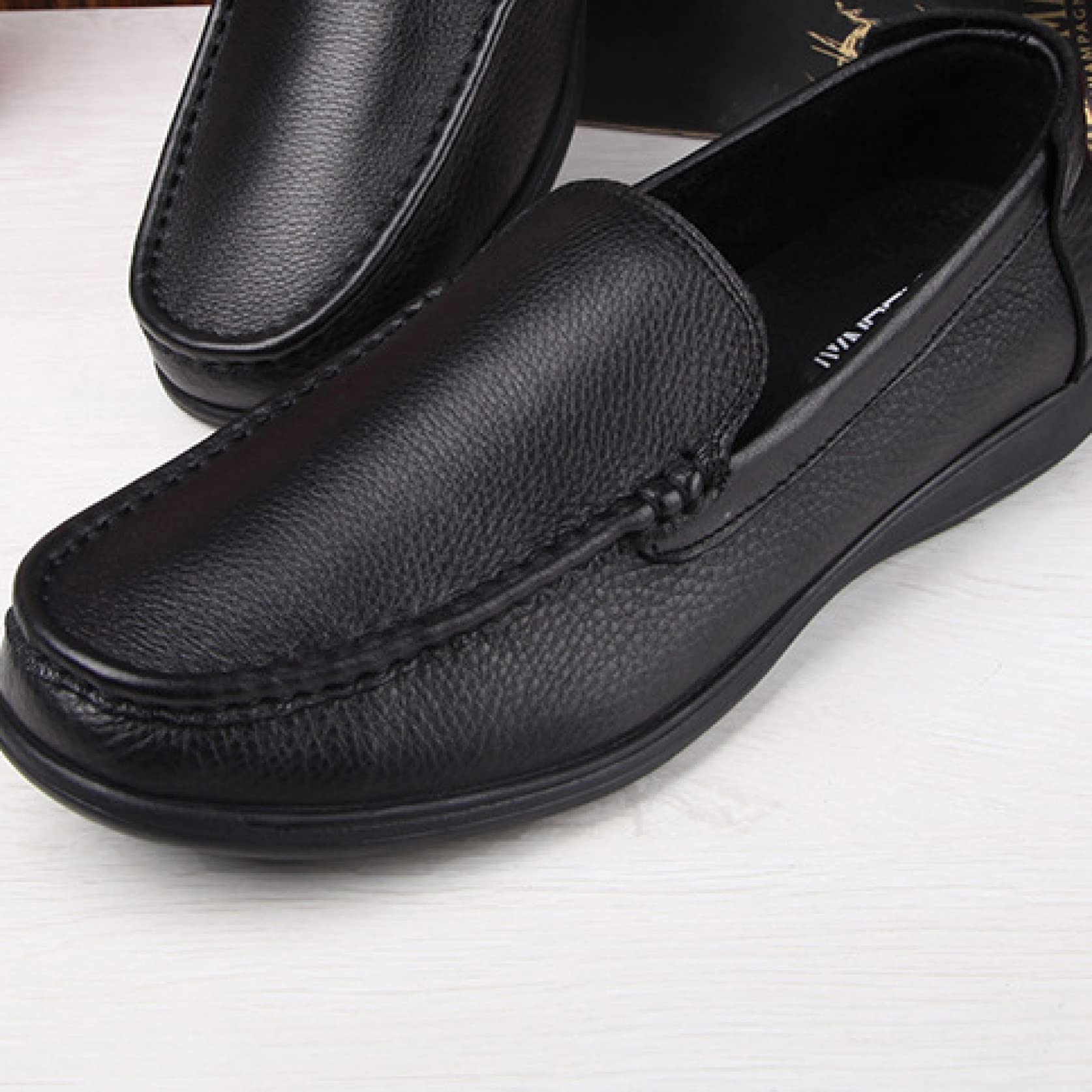 Men's Comfortable Boat Shoes - Classic Loafers & Lightweight Slip-On Dress Shoes for Office, Casual & Driving | Perfect for Daily Wear, Business Meetings & Weekend Outings
