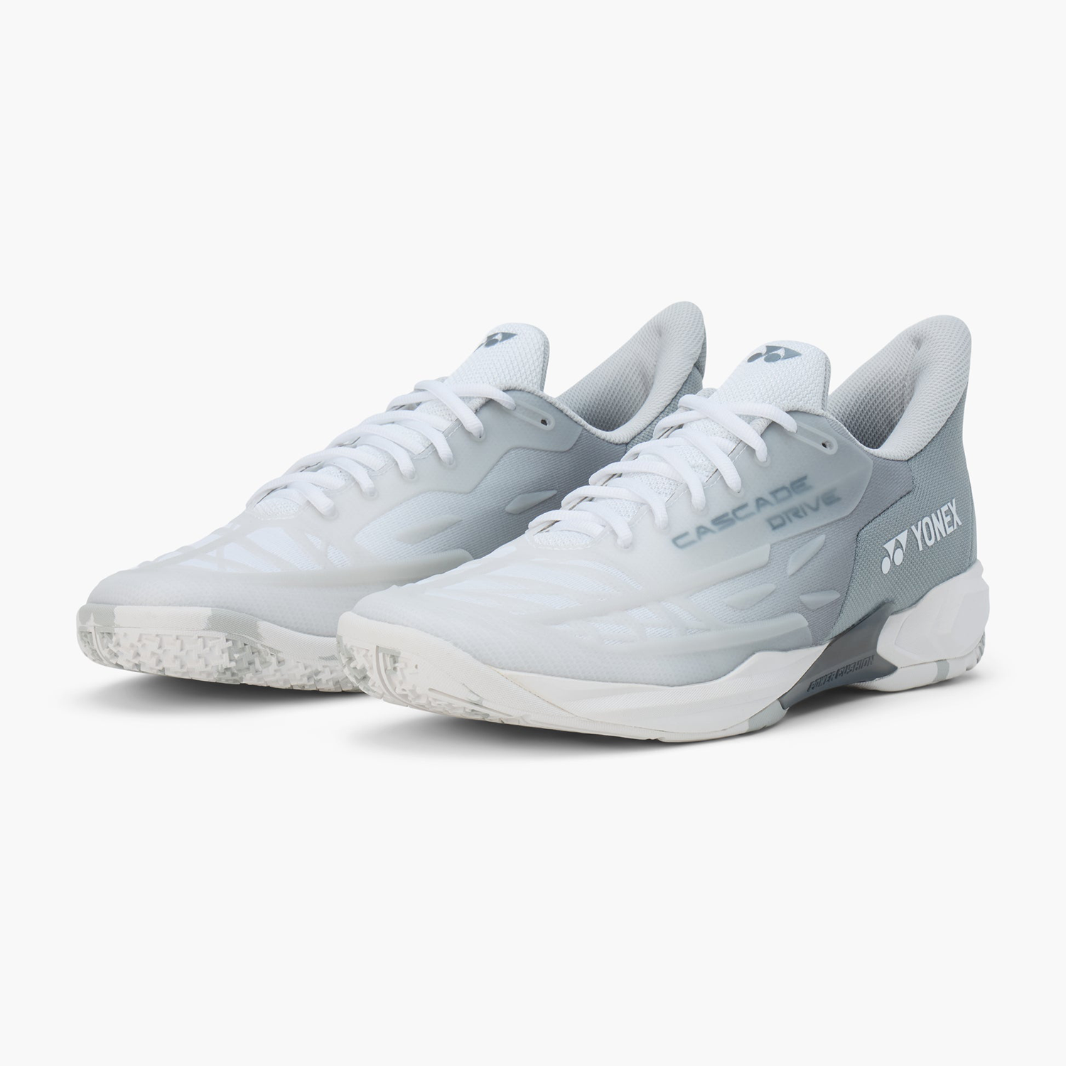 Yonex Cascade Drive 2 Badminton Shoes - Matte White | Lightweight & Breathable for Indoor Court Sports | Perfect for Badminton, Squash & Tennis Players
