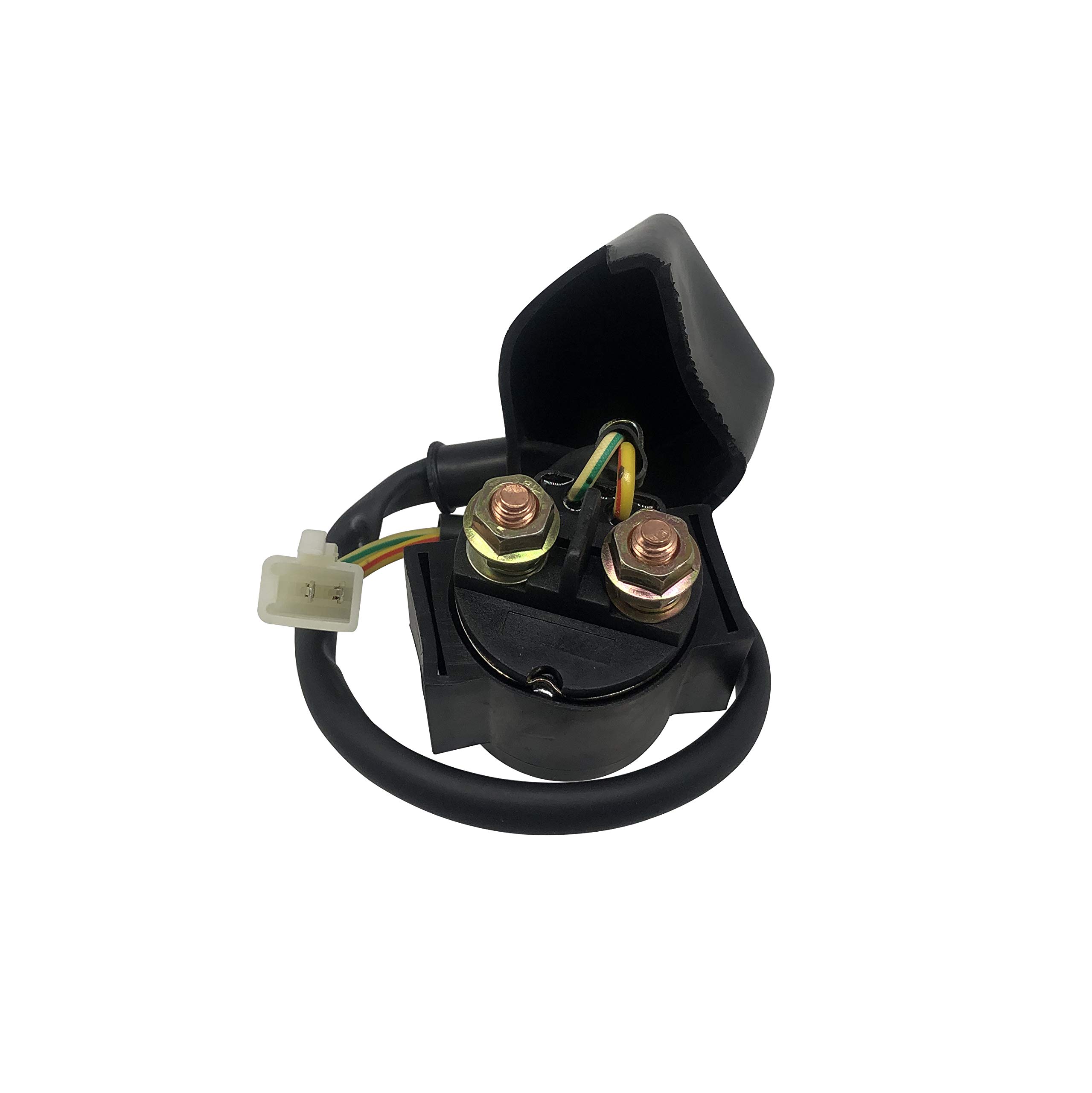 High Performance CDI Ignition Coil Regulator Rectifier Relay Spark Plug Kit for 49cc-125cc ATV, Dirt Bike & Go Kart - Compatible with TaoTao, SUNL, Roketa, Kymco, Jonway - Perfect for Off-Road Racing & Engine Maintenance