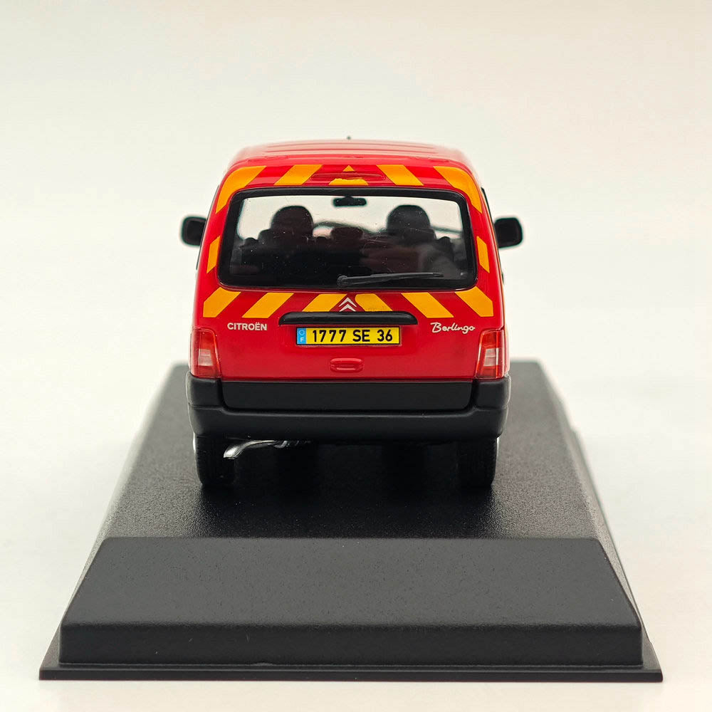 1/43 Scale Norev Citroen Berlingo 2004 Diecast Model Car - Limited Edition Red Collectible - Perfect for Display, Gifts & Car Enthusiast Collections