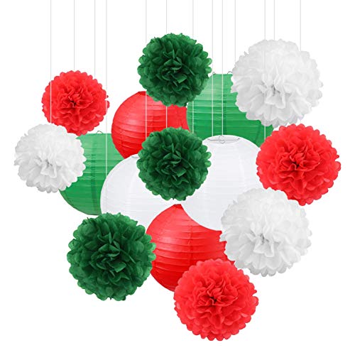 White,red,green