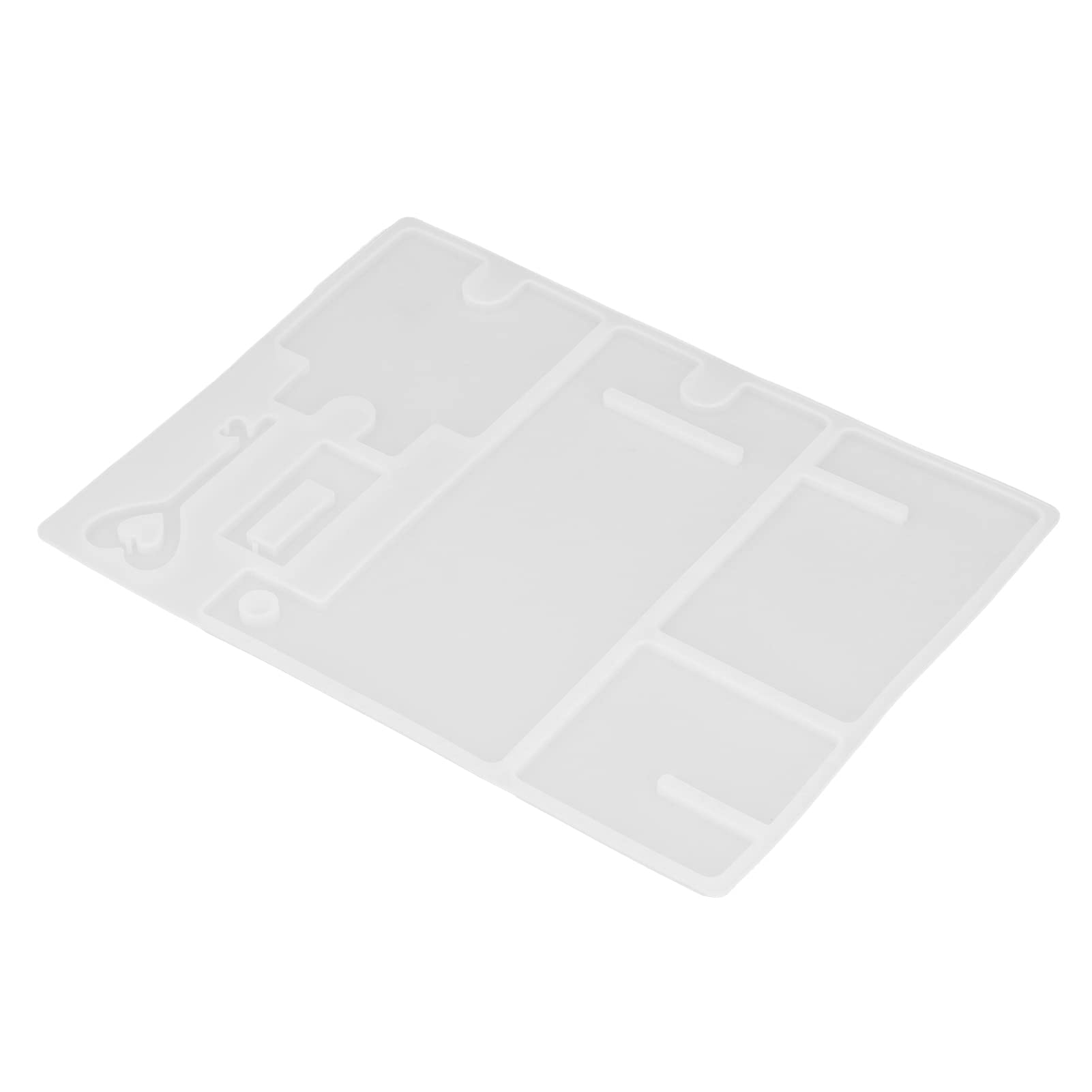 Yosoo Silicone Phone Holder Mold - Compact Phone Stand for Office & Home Use - Perfect for Desk Organizing, Video Calls, and Hands-Free Viewing