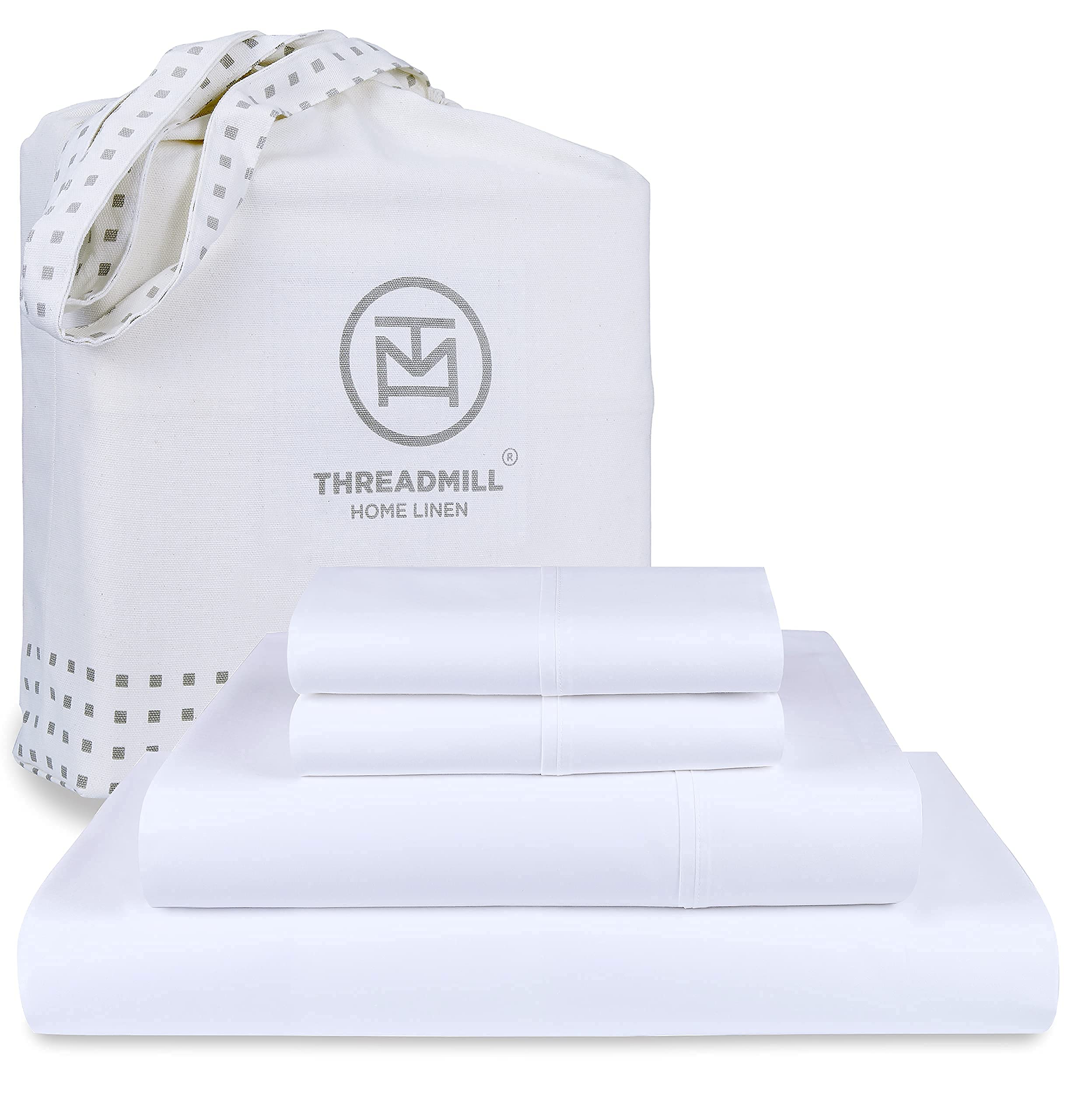 800 Thread Count Queen Sheet Set - 6 Piece Luxury Bedding (1 Fitted Sheet, 1 Flat Sheet, 4 Pillowcases) - Ultra Soft Breathable Cotton for Comfortable Sleep - Perfect for Master Bedroom, Guest Room & Hotel Use