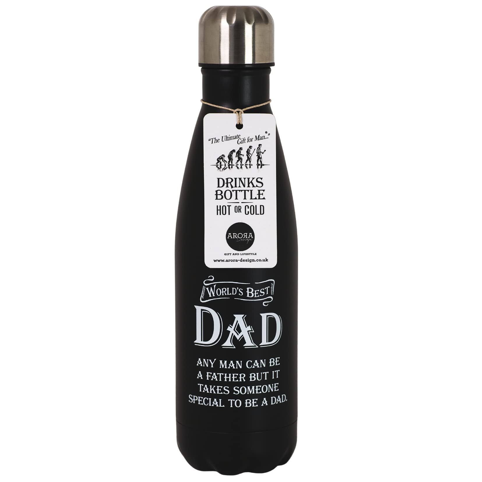 8981 Insulated Stainless Steel Water Bottle for Dad - Leak Proof & BPA Free - Perfect for Hiking, Gym & Office Use