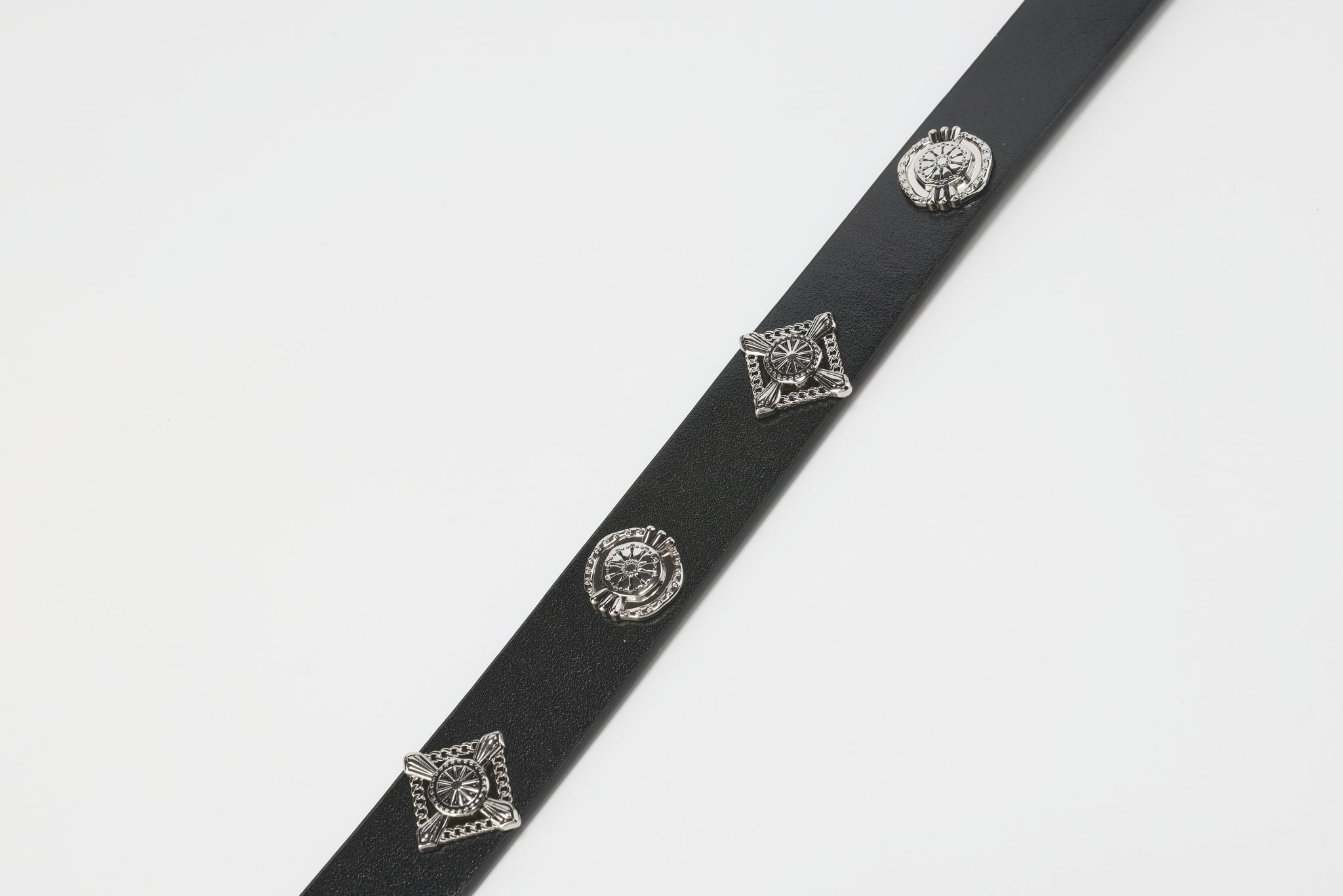 Future Darkness Studded Leather Belt for Men & Women - Gothic Punk Fashion Accessory for Concerts, Parties & Everyday Wear