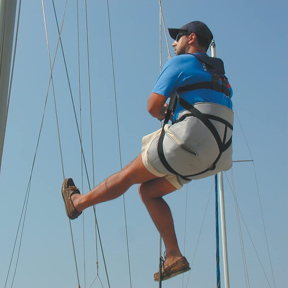 Professional Bosun's Chair - Heavy Duty Safety Seat for Extended Work at Heights - Ideal for Sailboat Rigging, Window Cleaning & Construction Work