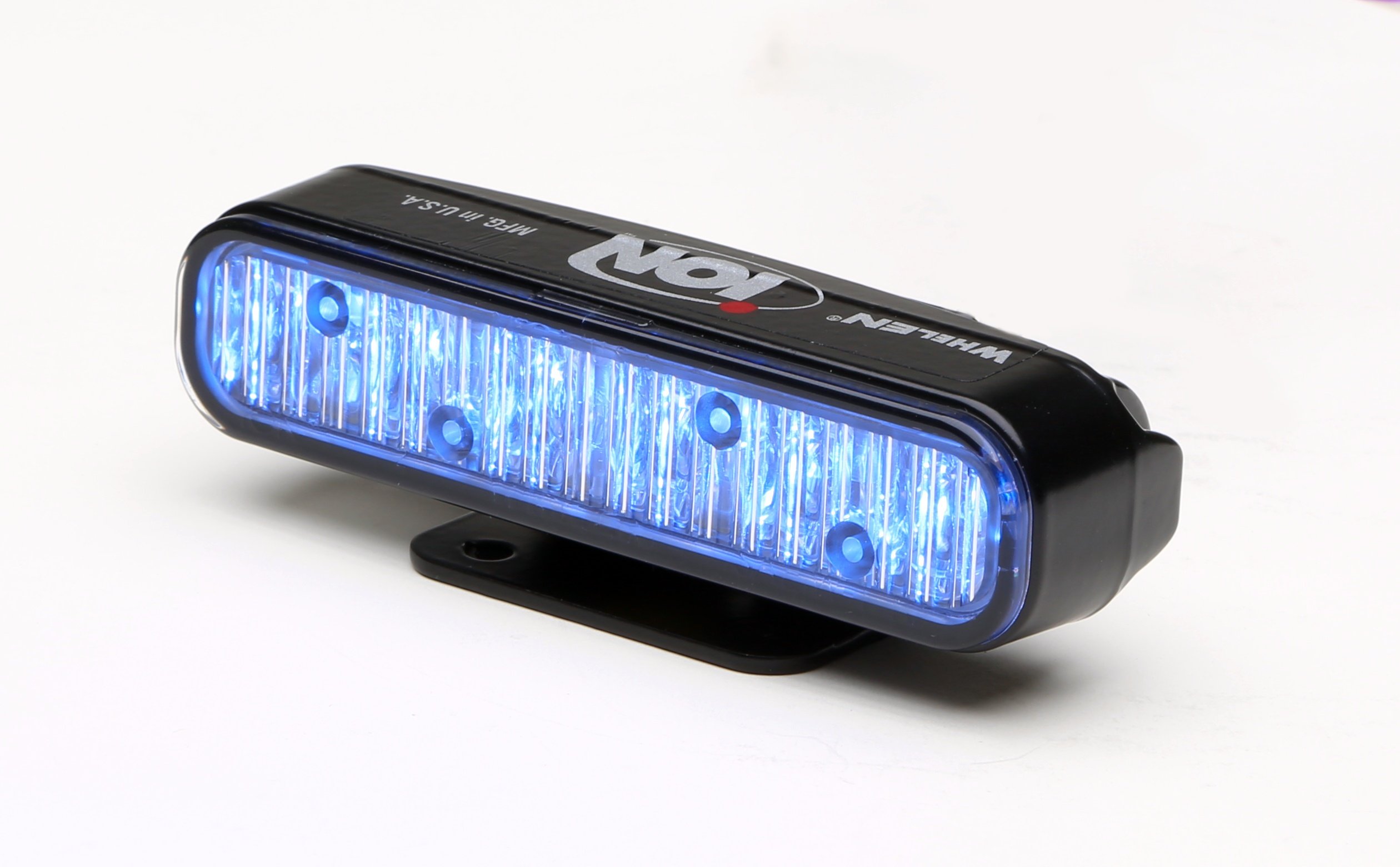 ION Wide Angle Series Super-LED Blue Light - High Intensity LED for Marine, Automotive & Emergency Lighting | Perfect for Boat Navigation, Truck Off-Roading & Safety Warning Lights