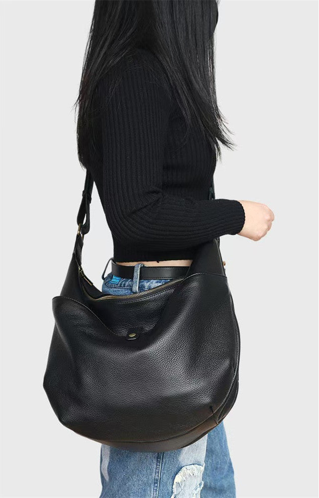 Everyday Slouchy Shoulder Bag for Women - Stylish Crossbody Purse with Adjustable Strap - Perfect for Work, Travel & Shopping