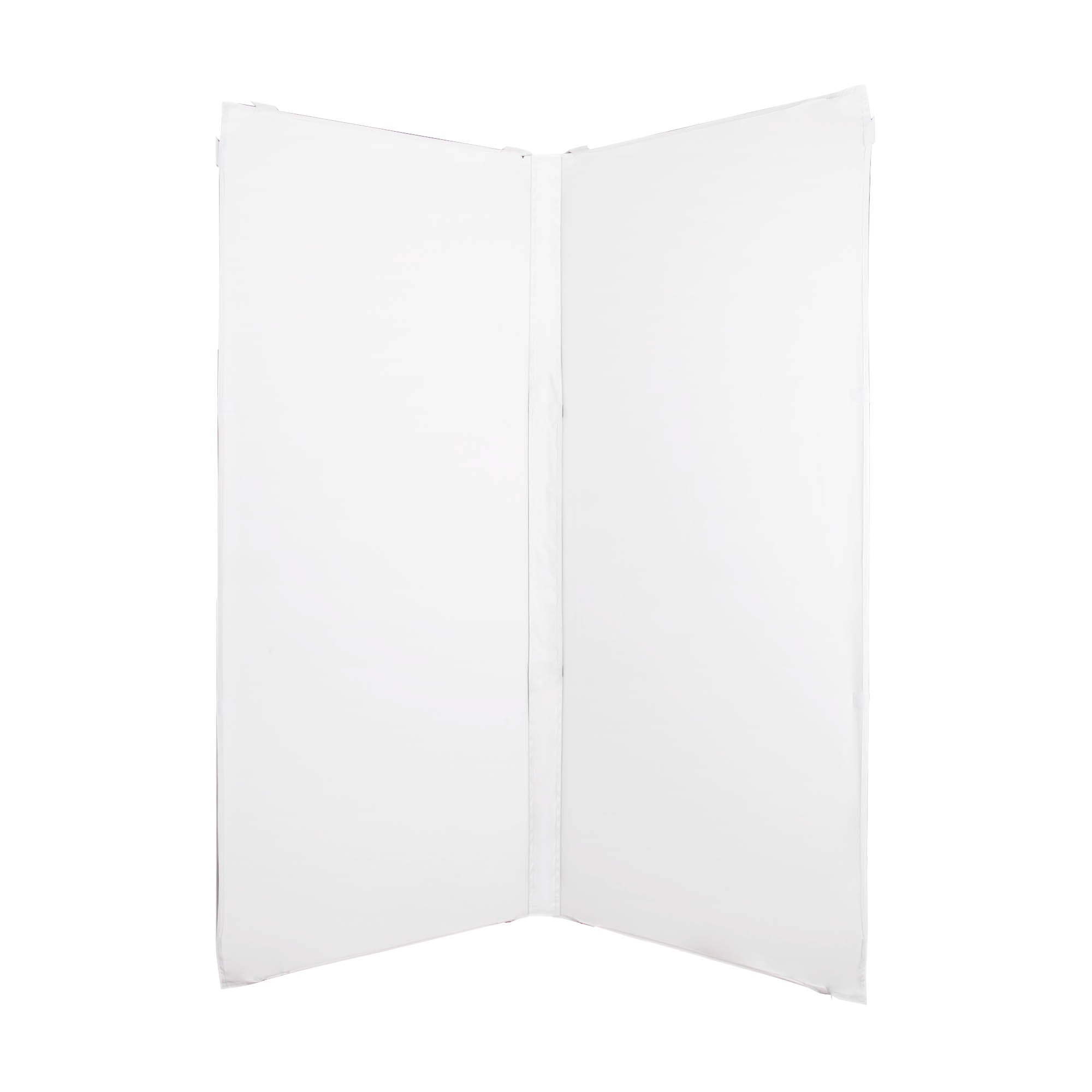 Black/White Fabric Replacement Panel for 1x2.4m V-Flat Bounce Frame - Photography Backdrop, Studio Lighting Reflector, Portrait & Product Shooting Accessory