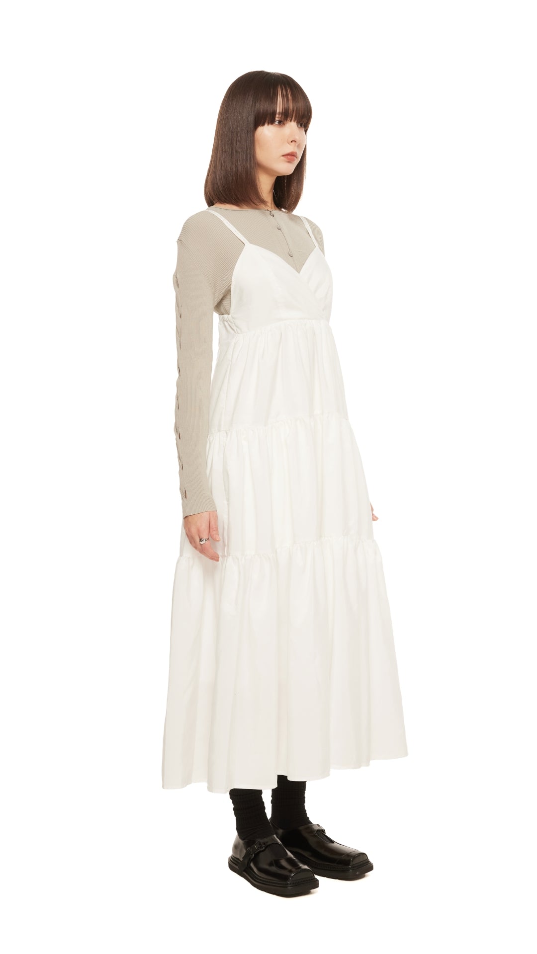 Elegant Tiered Camisole Dress for Women - Summer Flowy Boho Maxi Dress - Perfect for Beach, Vacation & Date Night Outfits