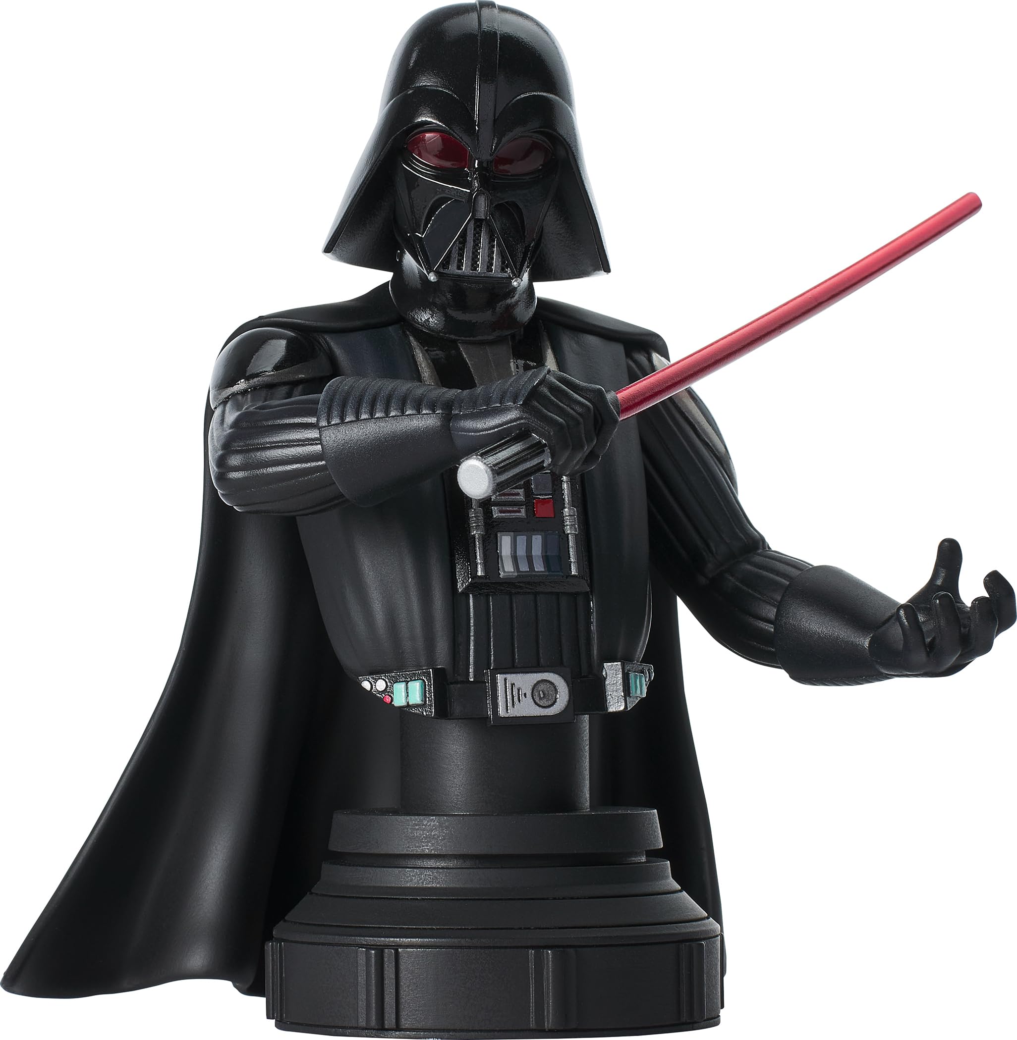 Darth Vader 1:7 Scale Deluxe Bust - Diamond Select Toys Star Wars Rebels Collectible Figure - Perfect for Display, Gifts & Star Wars Fan Collections