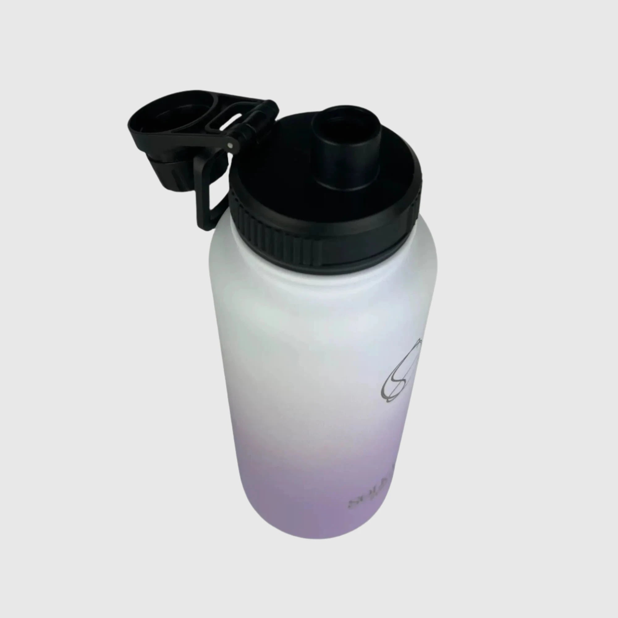 Lavender Lilac Stainless Steel Insulated Water Bottle 32oz (950ml) - Keeps Drinks Hot & Cold for Hours - Perfect for Hiking, Gym, Office & Travel
