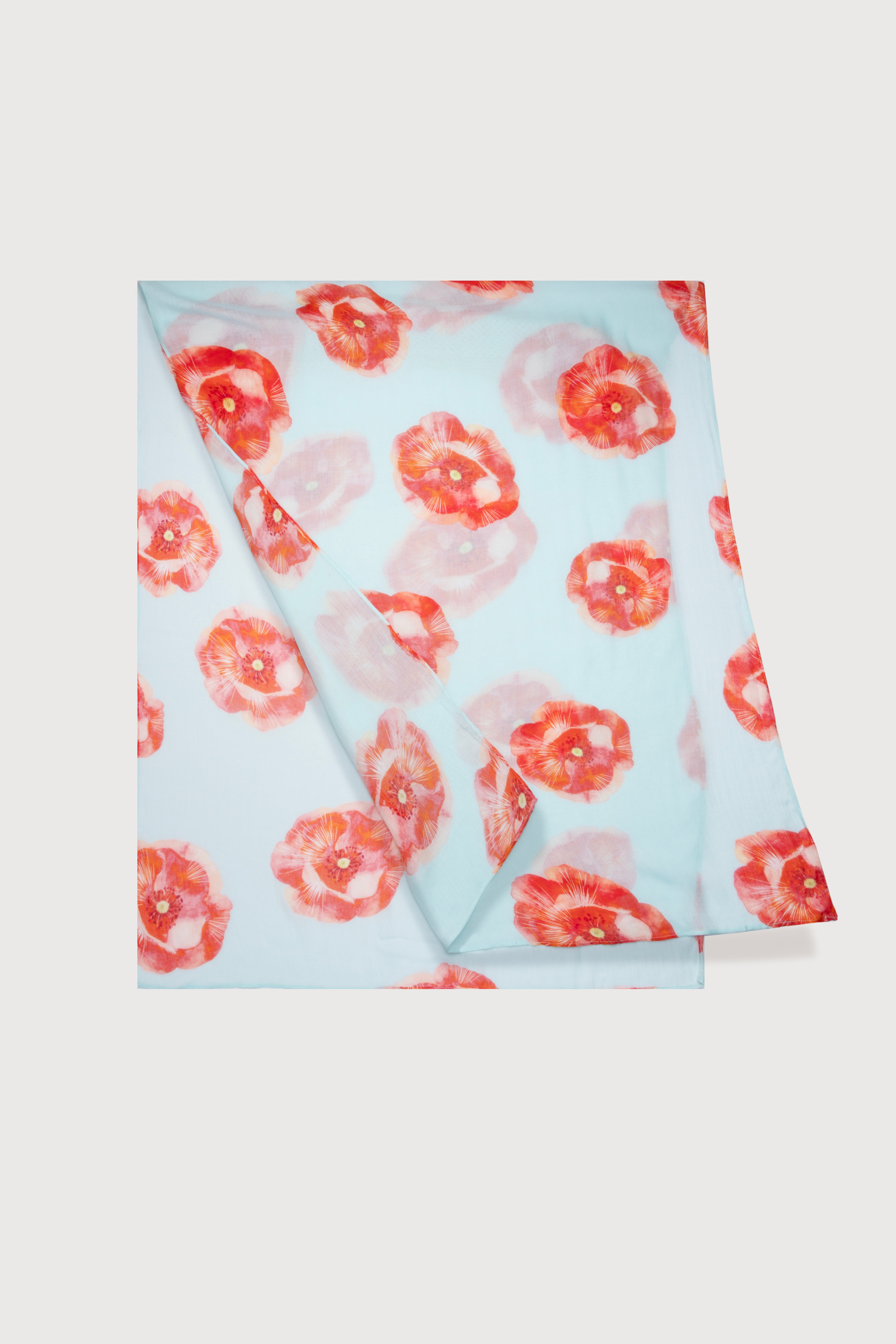 Elegant Floral Peony Wrap Scarf - Soft & Lightweight Shawl for Women - Perfect for Weddings, Parties & Everyday Wear