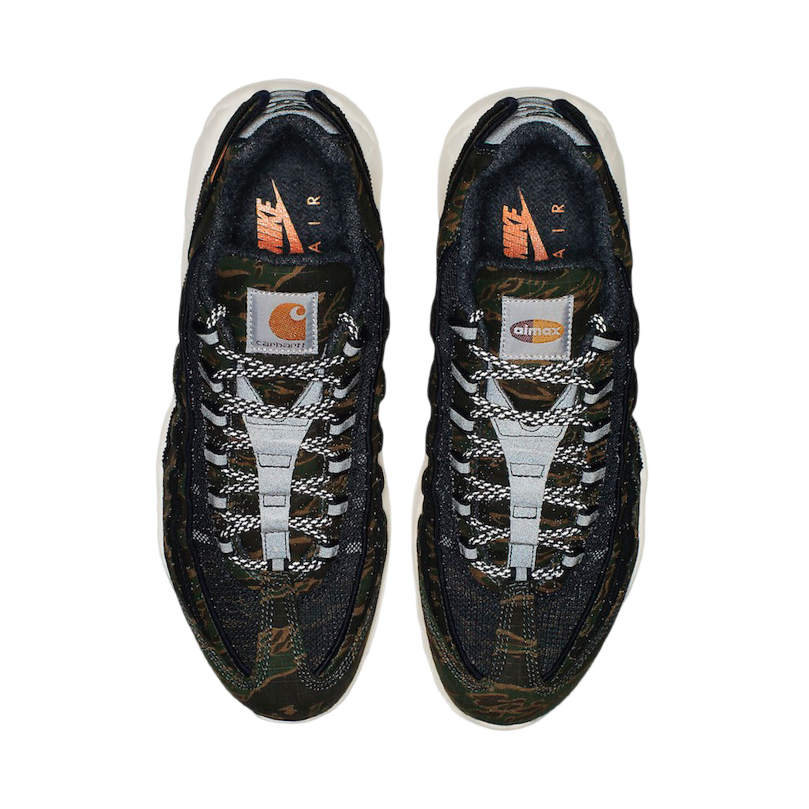Nike Air Max 95 Carhartt WIP Camo Sneakers - Men's Running Shoes for Streetwear & Urban Fashion | Perfect for Casual Wear, Gym & Outdoor Activities