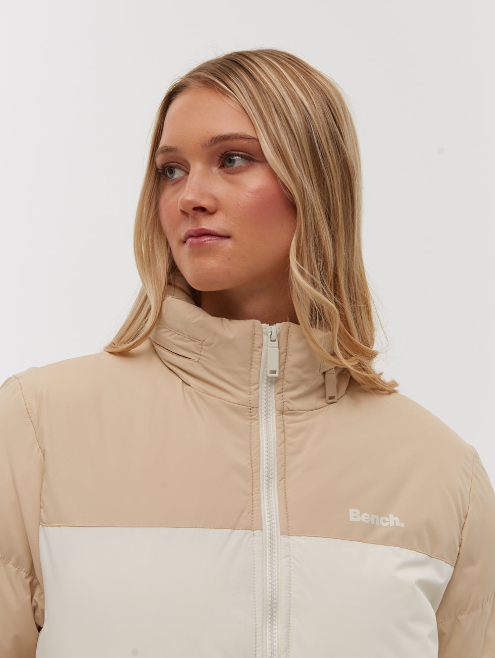 Stylish Phyllis Two-Tone Long Parka Coat for Women - Waterproof Winter Outerwear for Cold Weather, Fashionable Layering for Urban Commute & Outdoor Adventures