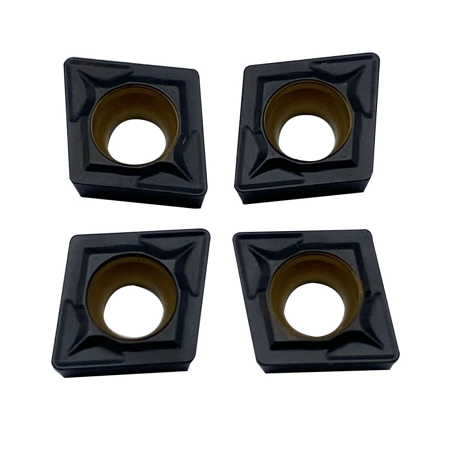 10pcs CCMT21.51 CCMT060204 Lathe Turning Inserts Cutting Tools for Cast Iron & Ductile Iron Parts - Ideal for CNC Turning, Milling & Metalworking Operations