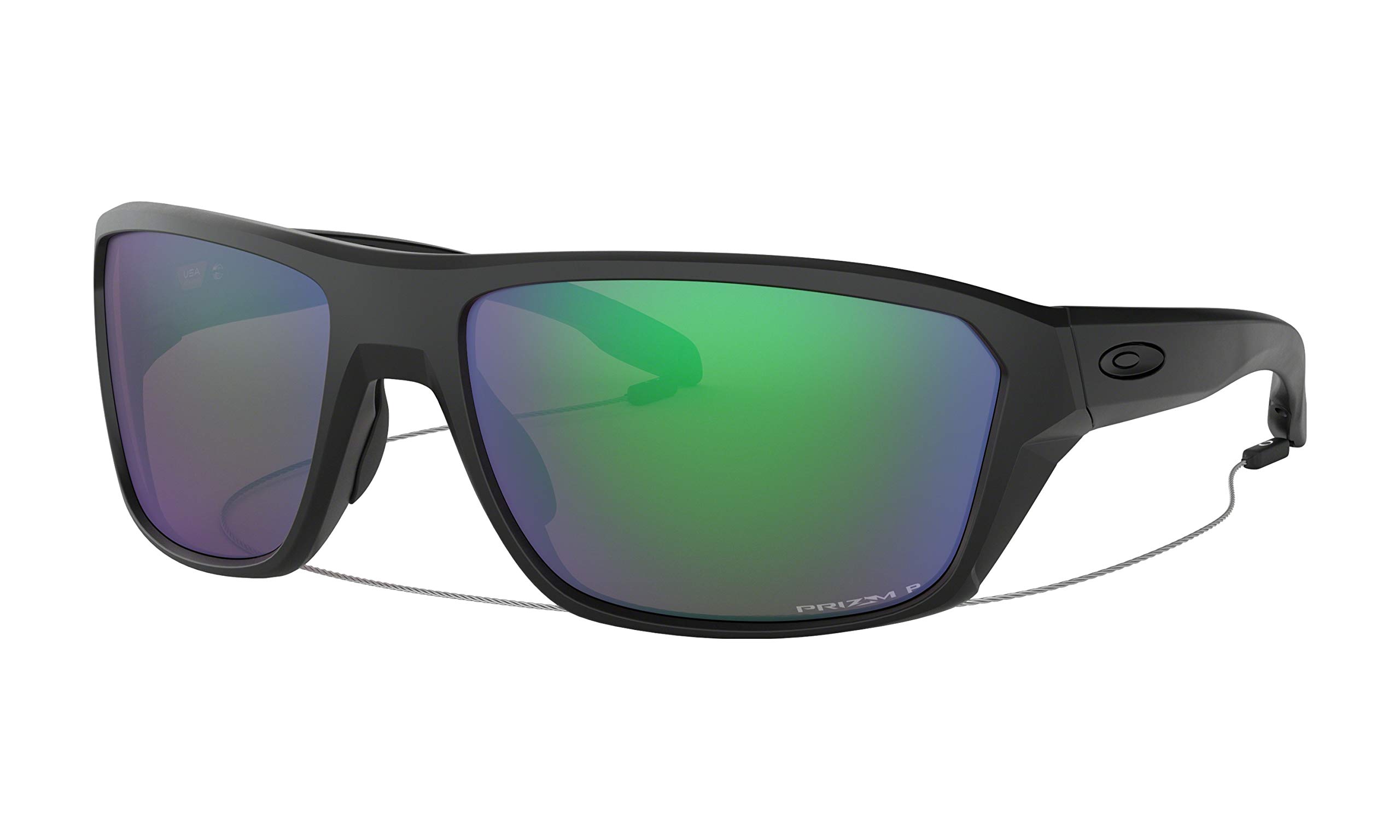 Oakley Men's Oo9416 Split Shot Rectangular Sunglasses - Polarized UV Protection for Running, Driving & Outdoor Sports