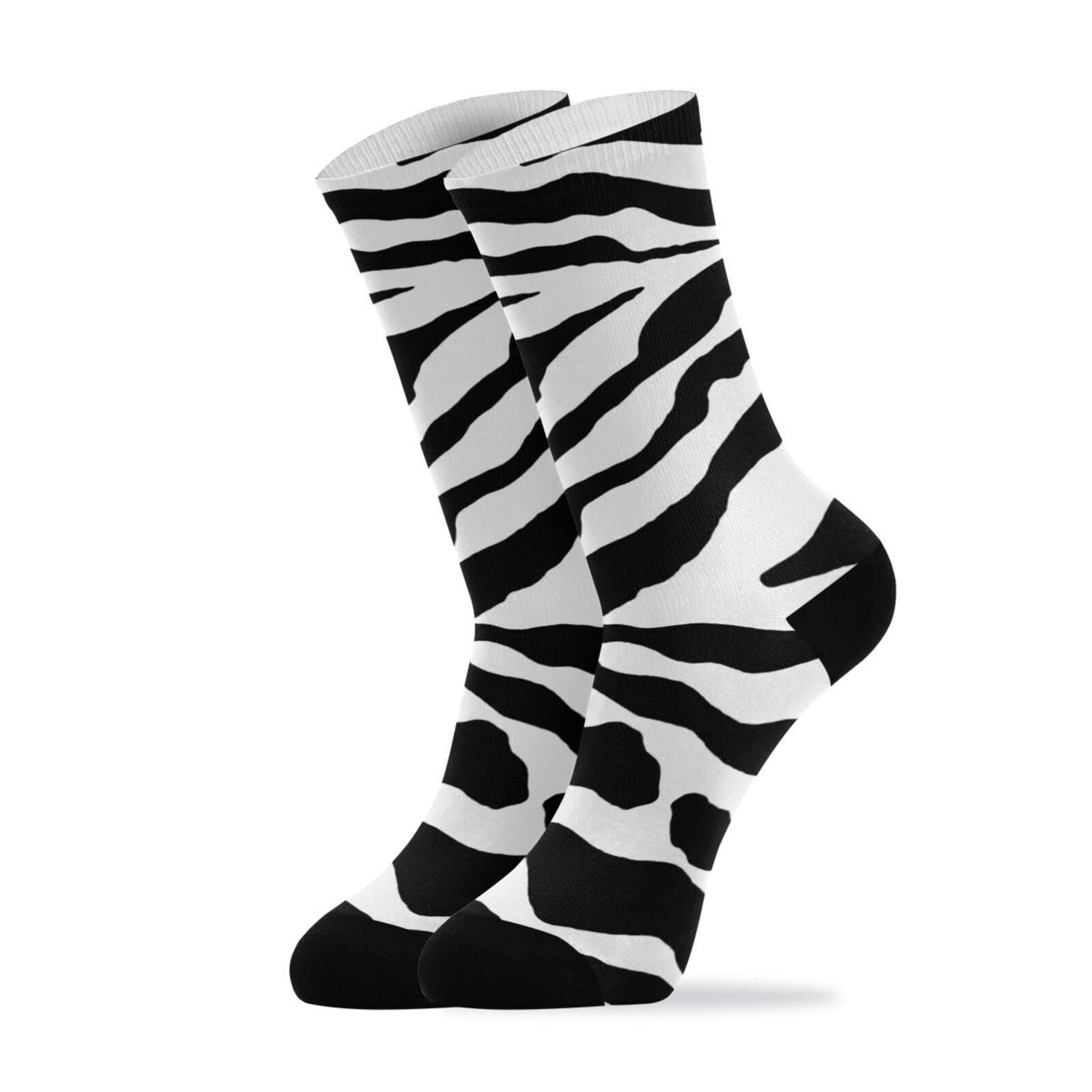 **Men's Dress Crew Socks - Cushioned Athletic & Casual Calf Socks with Fun Patterns - Novelty Socks for Men - Perfect Gift for Office, Gym & Everyday Wear**