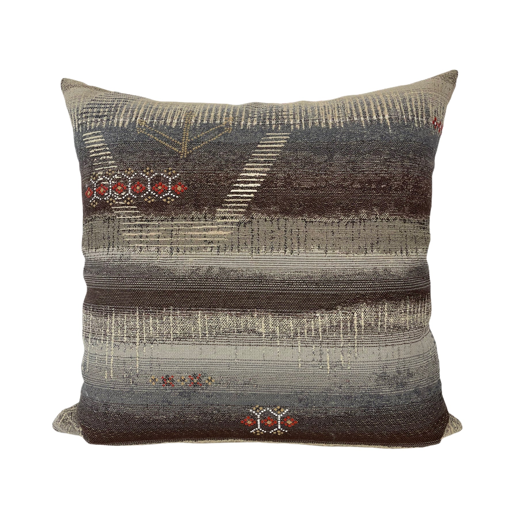 Southwest Manzanillo Saddle Throw Pillow 20x20 - Western Home Decor for Couch, Bed & Living Room - Soft Decorative Accent Pillow for Rustic & Boho Style