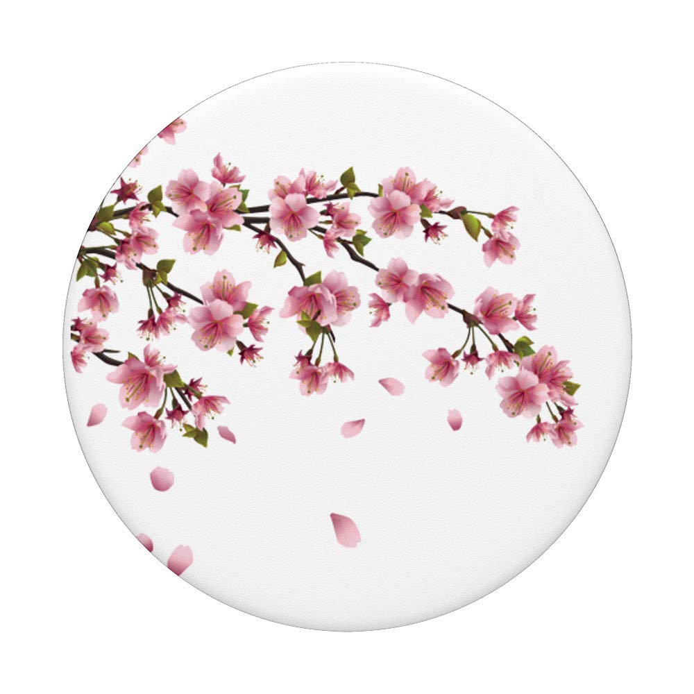 Flowers PopSockets PopGrip: Swappable Phone Grip & Stand for iPhone, Samsung, Tablets - Perfect for Selfies, Video Calls, and Secure Handling