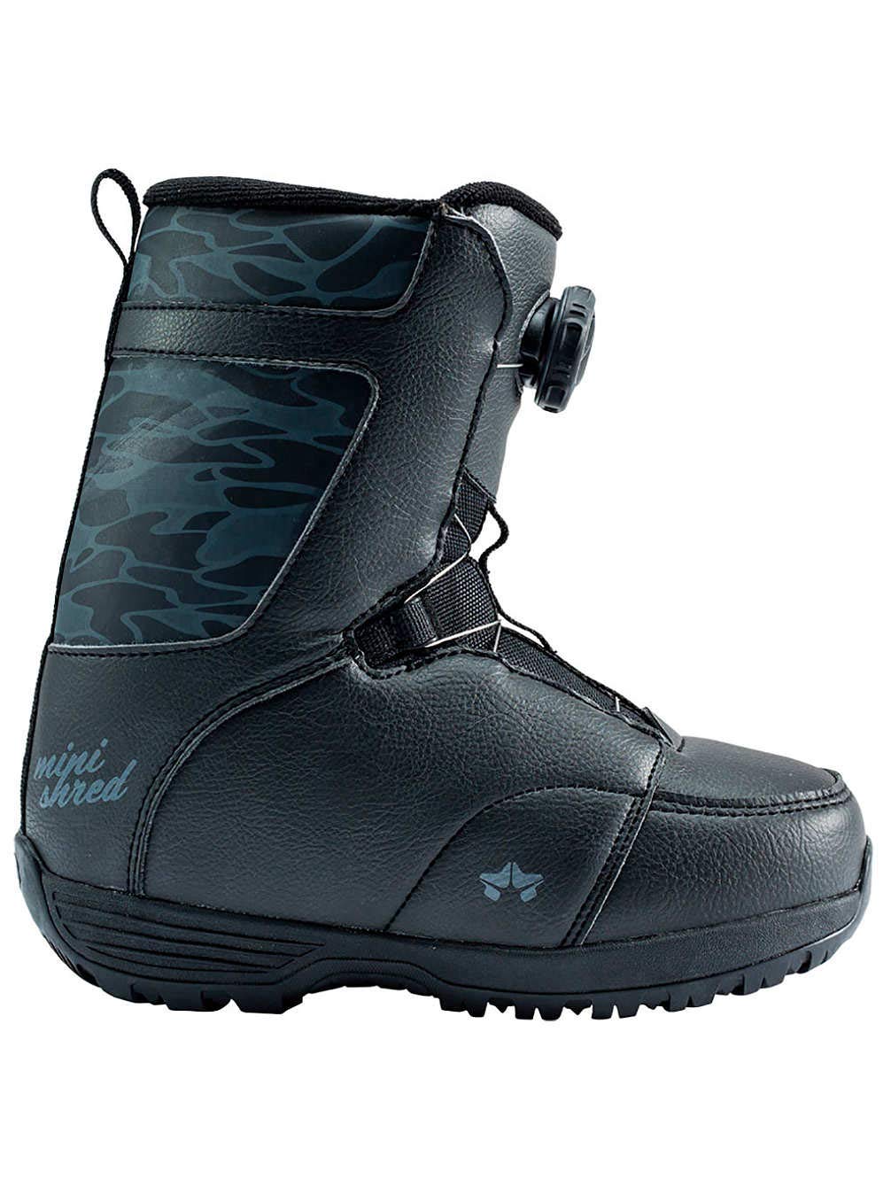 Rome Snowboards Mini Shred Kids Snowboard Boots - Lightweight & Durable for Young Riders - Perfect for Beginner Snowboarding Lessons & Family Ski Trips