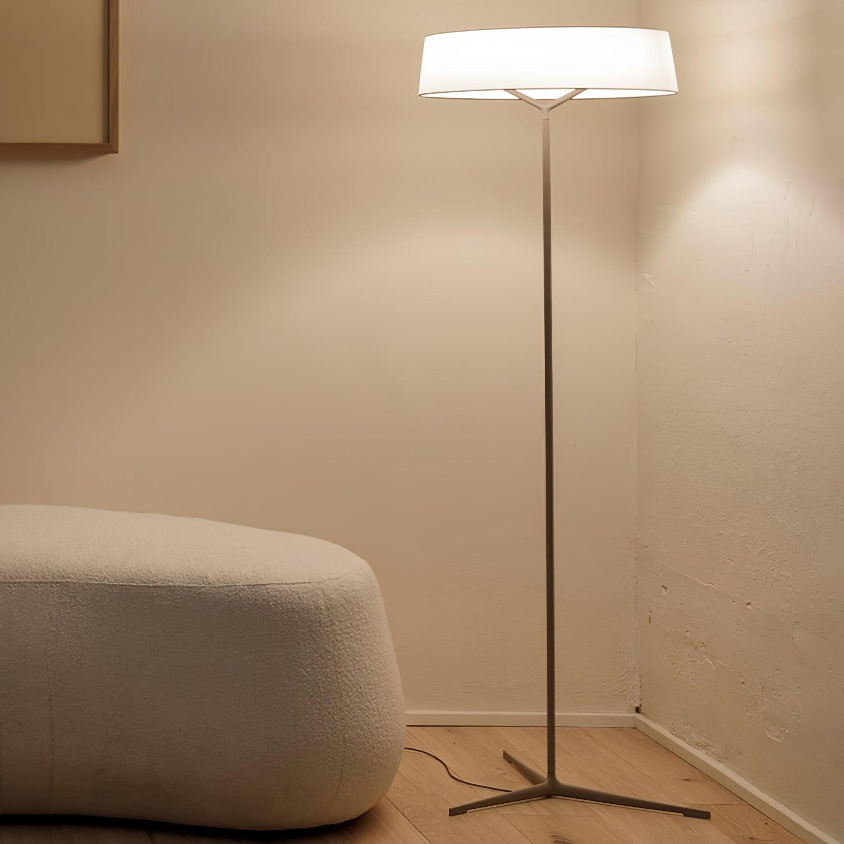 Modern DAMA Floor Lamp with Adjustable Brightness - LED Standing Light for Living Room, Bedroom & Office - Warm White & Cool White Light Modes - Perfect for Reading, Relaxing & Decorating