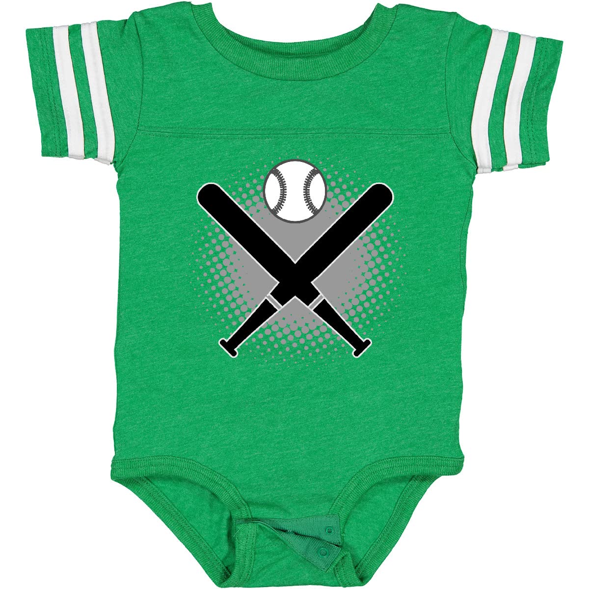 Inktastic Baseball Player Sports Fan Baby Bodysuit - Cute Infant Onesie for Baseball Lovers - Perfect for Game Day, Team Spirit & Photo Shoots