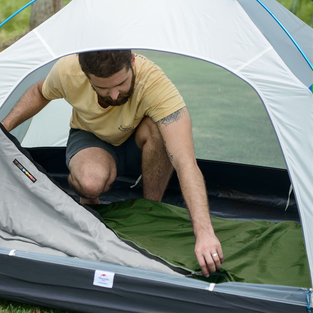 Naturehike Ultralight Sleeping Bag for Backpacking - Compact 3 Season Waterproof Camping Sleeping Bag with Compression Sack - Perfect for Hiking, Travel & Outdoor Adventures