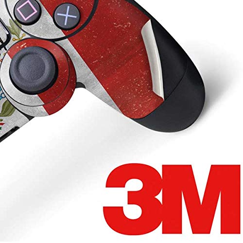 Skinit Mexico Flag Distressed Design Gaming Skin Decal for PS4 Controller - Custom Protective Cover for Gamers | Perfect for Gaming Setups, Tournaments & Gift Giving