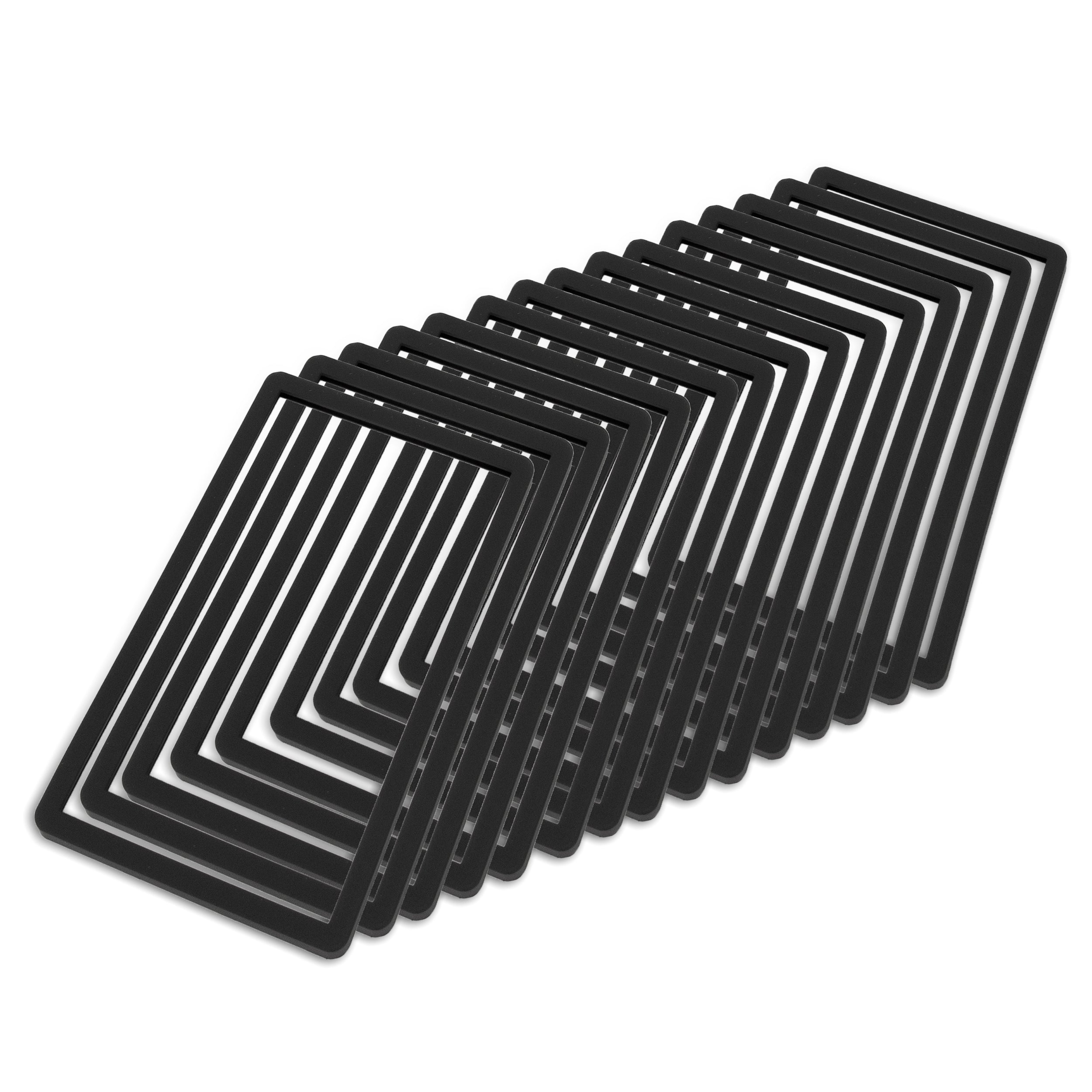 CASEMATIX 20 Pack Graded Card Bumper Guards for PSA Slab Case - 20 TPU Card Protectors for Sports Cards & Trading Cards - Perfect for Collectors, Display & Storage Protection
