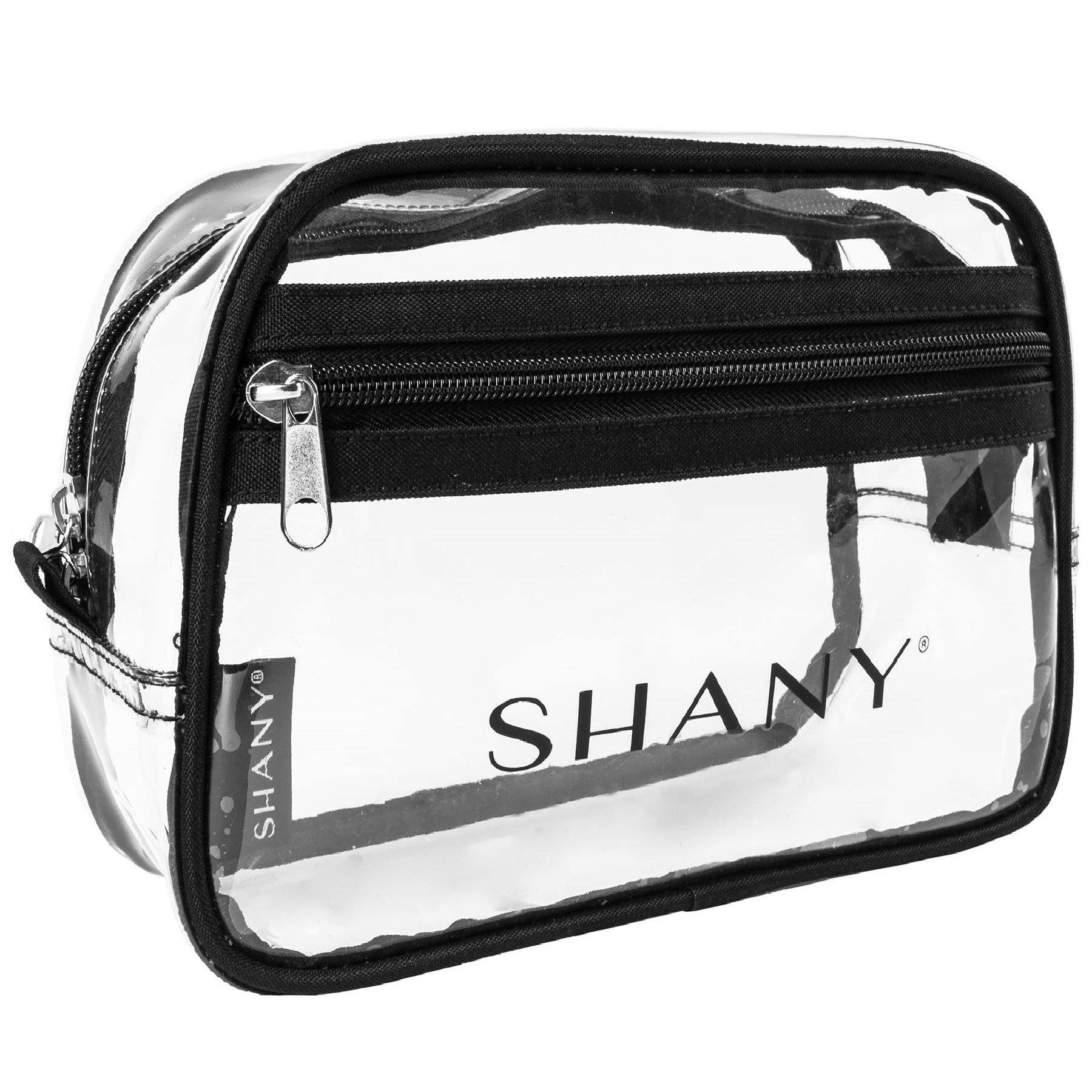 Clear Travel Toiletry Bag for Makeup & Cosmetics - Waterproof Zippered Compartment Organizer Pouch - Perfect for Carry-On Luggage, Air Travel & Gym Essentials