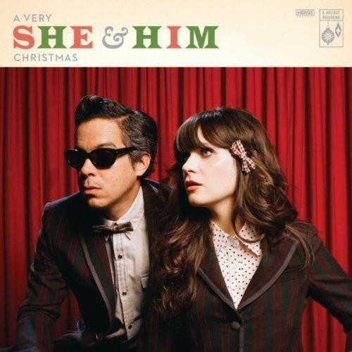She & Him - A Very She & Him Christmas Vinyl LP | Holiday Music Album for Festive Gatherings & Cozy Winter Nights