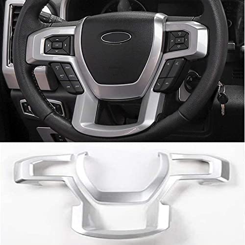 Silver Steering wheel Trims Kits 2pcs