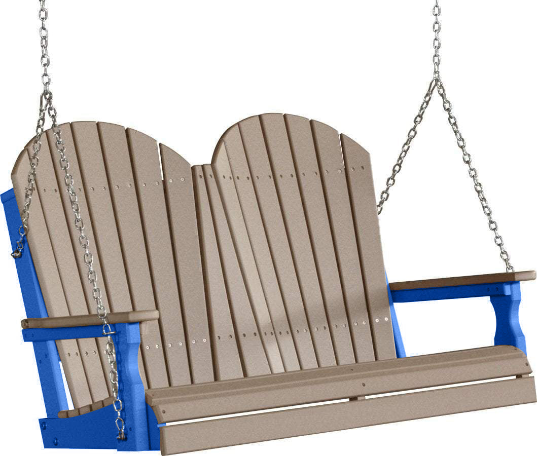 Weatherwood on Blue