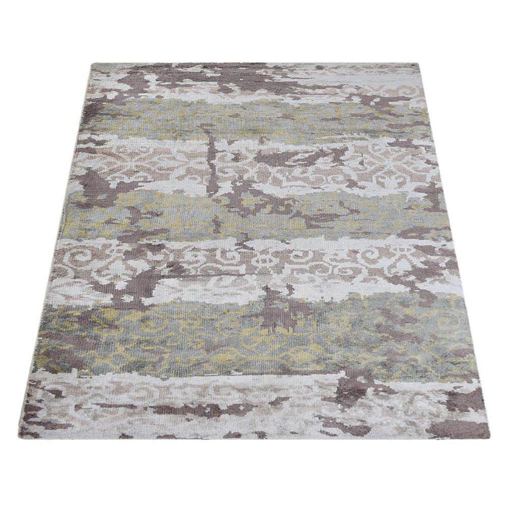 Handmade Hypnotic Eastern Hand Knotted Rug - Traditional Oriental Wool Carpet for Living Room, Bedroom & Home Decor