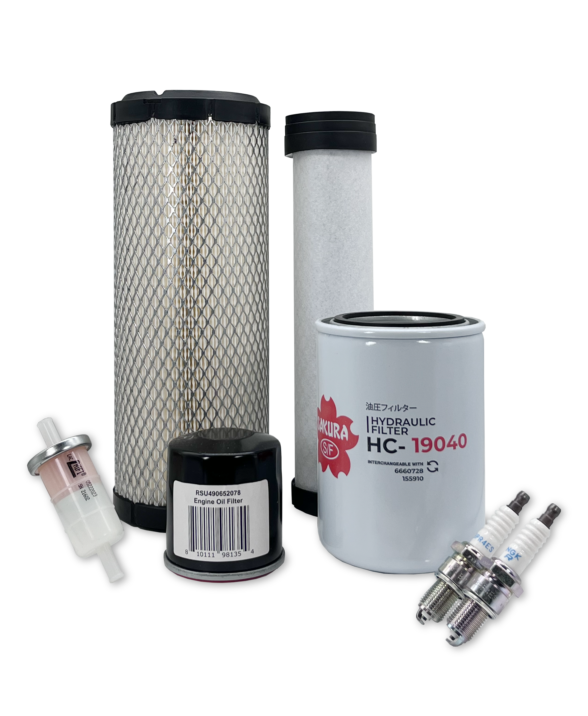 HERO® Maintenance Filter Kit for Scag STT 29DFI Turf Tiger Zero Turn Mower - Air & Oil Filters Replacement - Perfect for Lawn Care & Landscaping Professionals