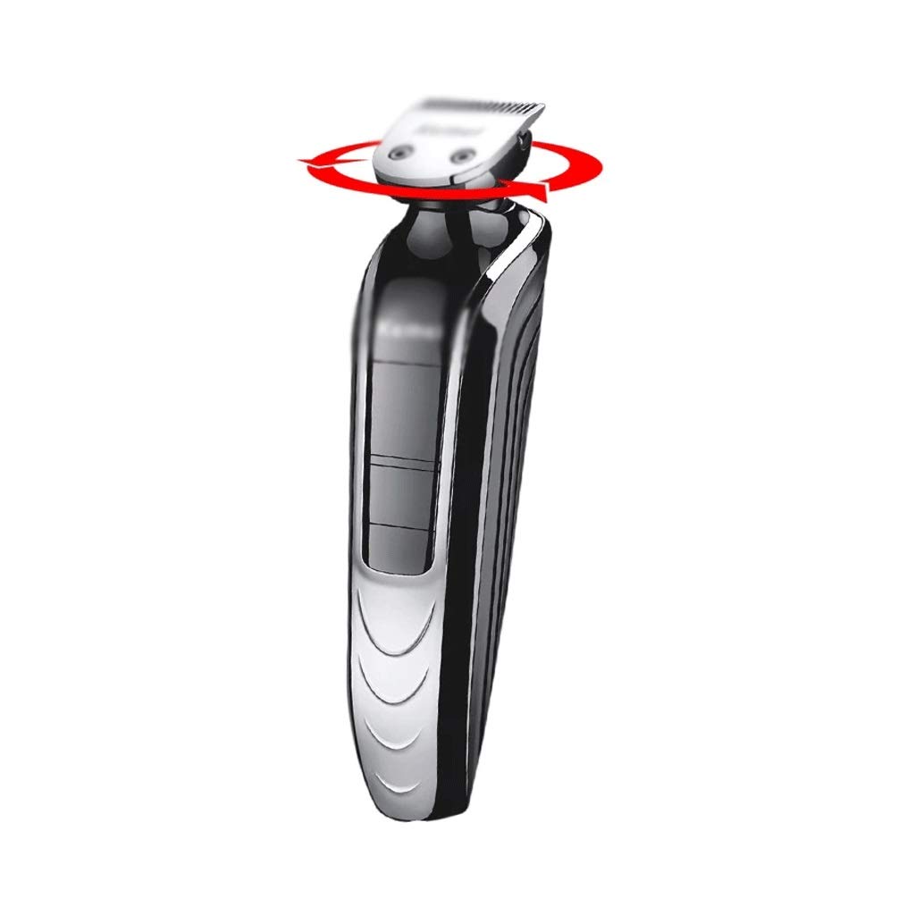 XWWDP 5-in-1 Multifunctional Hair Clipper & Electric Razor - Nose Hair Trimmer, Barber Clipper with Blades, Temple Shaver for Men - Perfect for Home Grooming, Beard & Body Hair Trimming