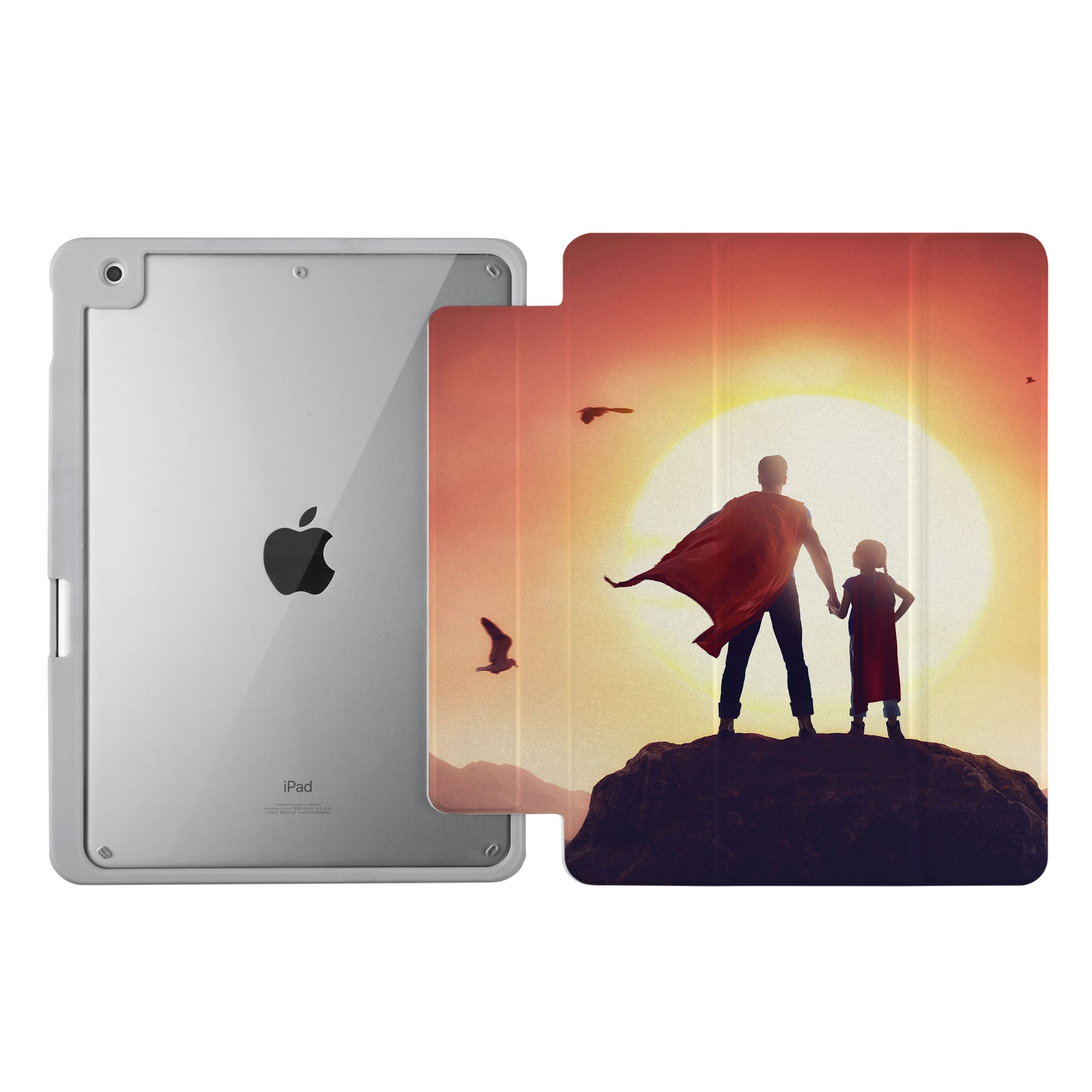 iPad 360 Elite Case - Premium Protective Cover with Rotating Stand for iPad Pro/Air/Mini - Perfect Father's Day Gift for Work, Travel & Home Use