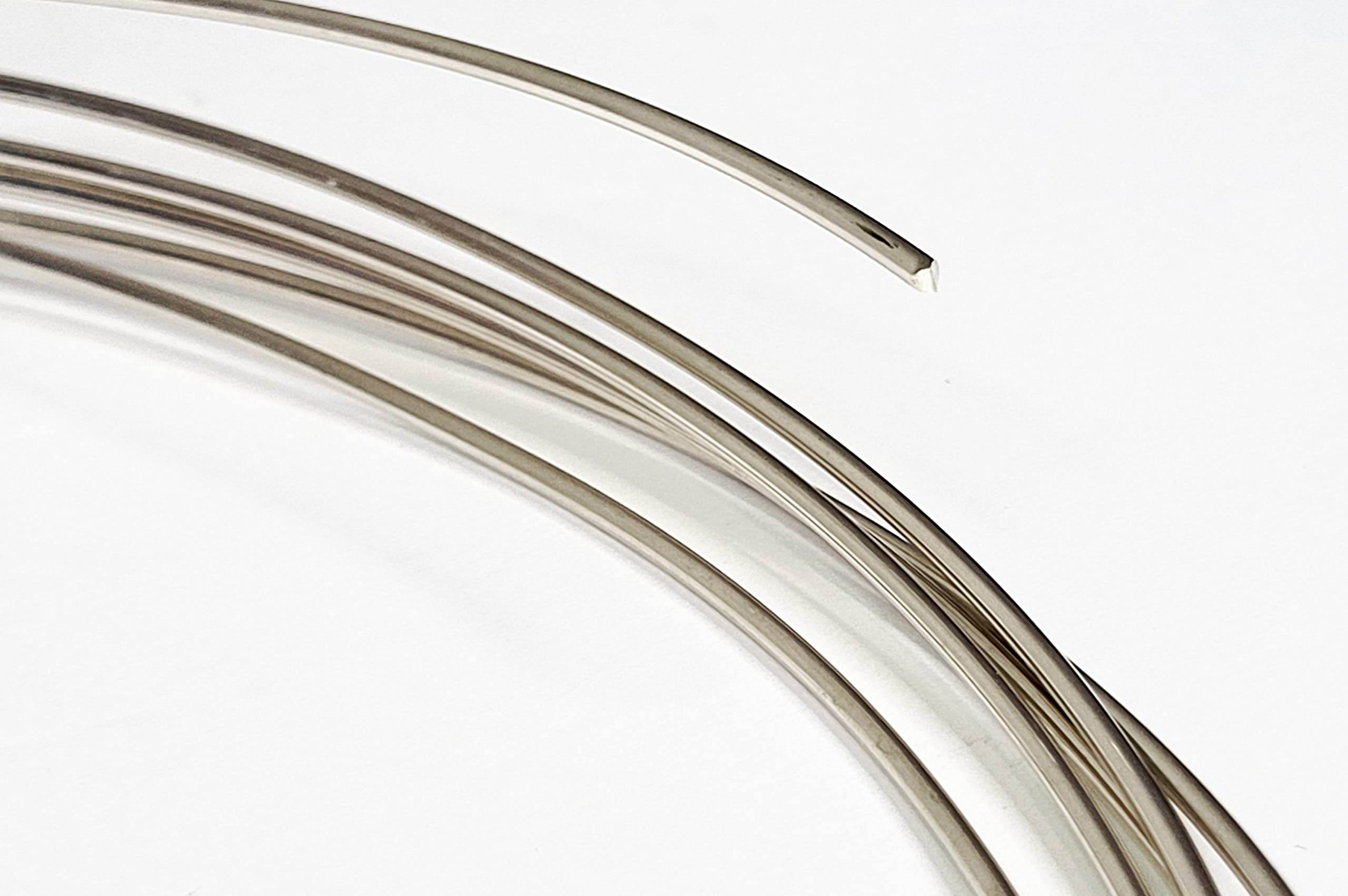 13 Gauge Round Dead Soft 925 Sterling Silver Wire - 5 Feet for Jewelry Making, DIY Crafts, Beading & Wire Wrapping - Premium Artisan Jewelry Supplies by WIZART