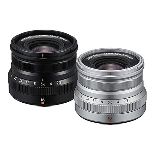 Fujinon XF 16mm F2.8 R WR Lens - Compact Wide-Angle Prime Lens for Fujifilm X-Mount Cameras | Perfect for Travel, Street & Landscape Photography