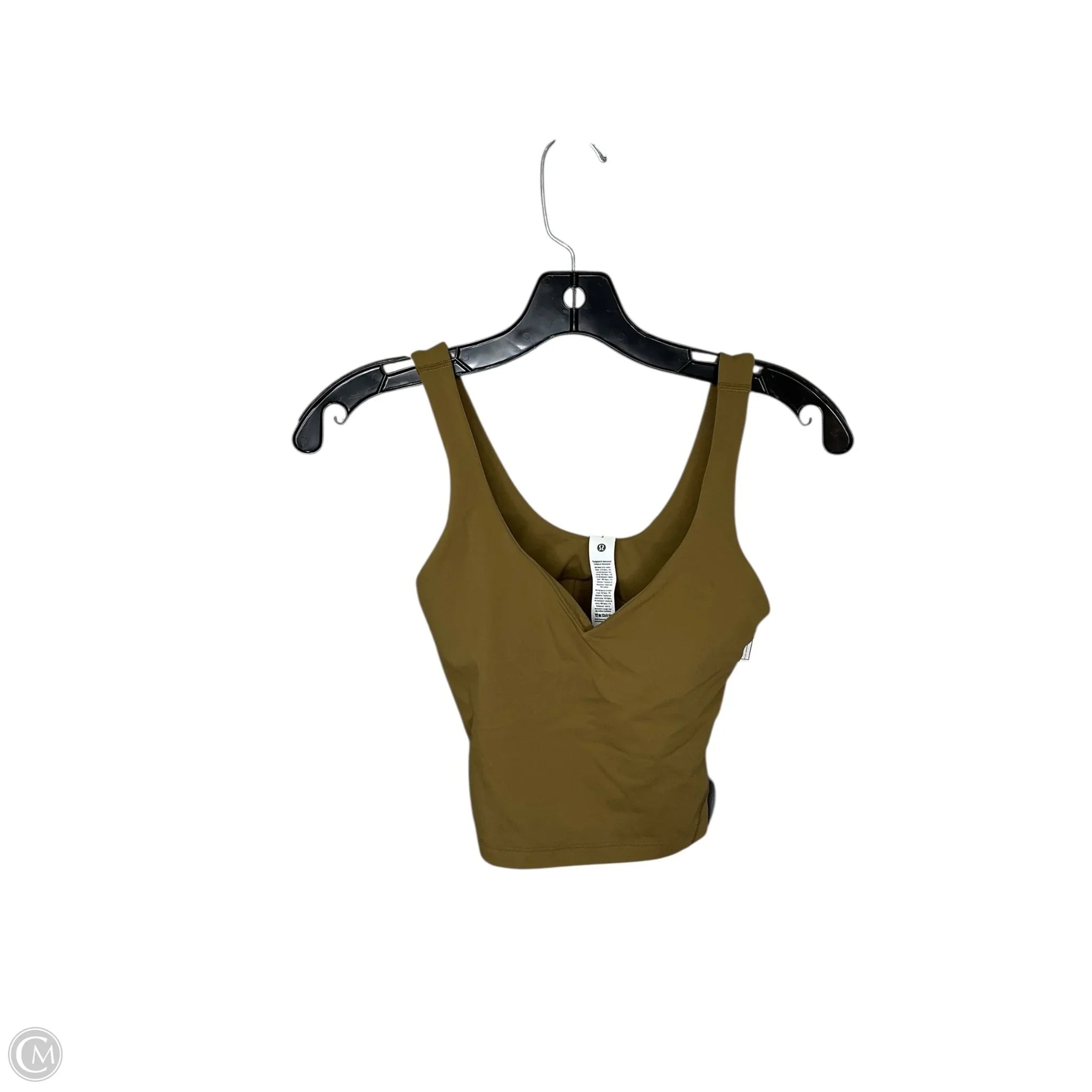 Lululemon Bronze Athletic Sports Bra - Size 2 for Women | High-Impact Workout, Yoga & Running Support