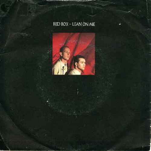 Lean On Me - Red Box 12 Inch | Classic Song Gift Box | Perfect for Birthday Presents, Anniversary Gifts & Home Decor