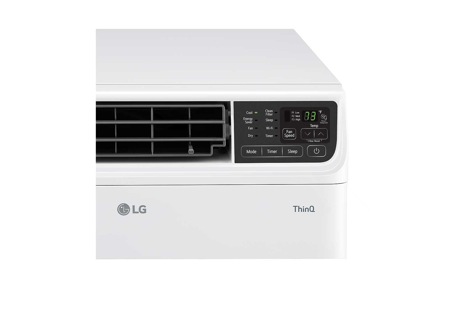 LG LW1022IVSM 10,000 BTU Dual Inverter Smart WiFi Window Air Conditioner - Cool & Quiet for Bedroom, Living Room & Office