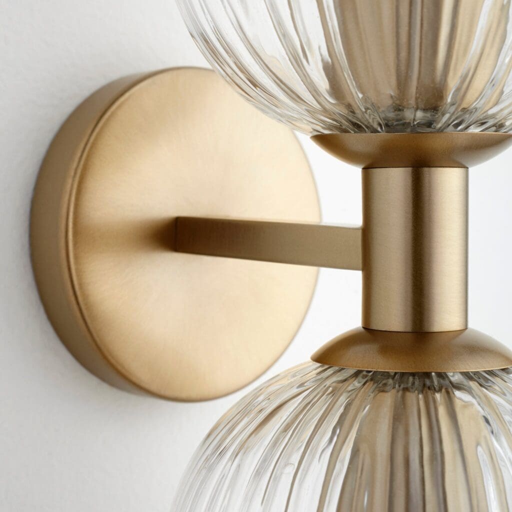 Cyan Design 10961 Helios Wall Mount in Aged Brass - Vintage Brass Wall Sconce for Living Room, Bedroom, or Hallway Lighting