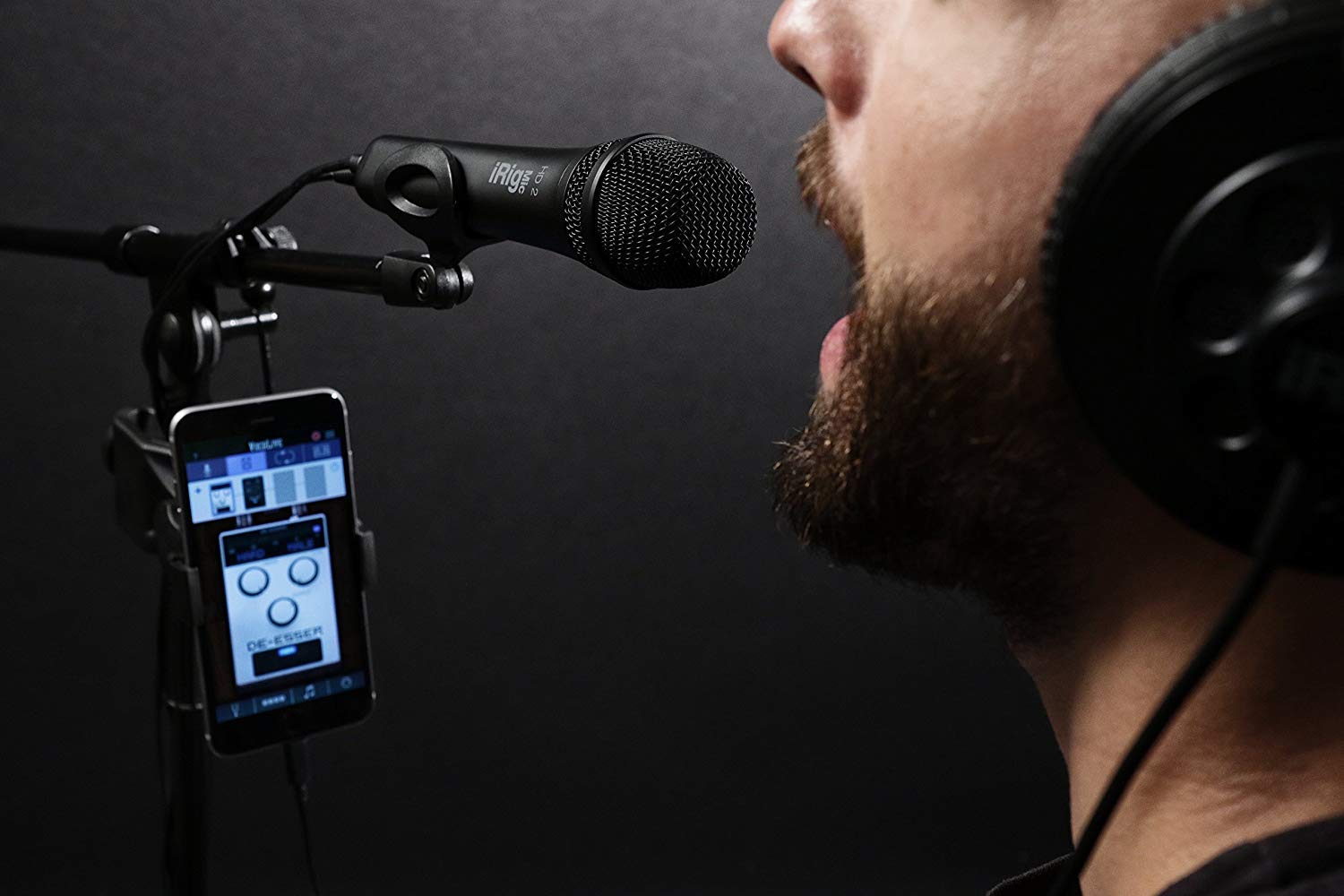 IK Multimedia iRig Mic HD 2 - Professional Handheld Digital Microphone for Recording, Podcasting & Streaming (Compatible with iPhone, iPad, Mac & PC) - Perfect for Home Studios, Content Creators & Musicians