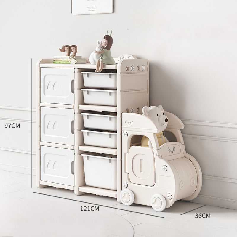 Kids Toy Storage Truck - Durable & Stylish Organizer for Playroom, Bedroom & Nursery | Easy Toy Cleanup & Organization
