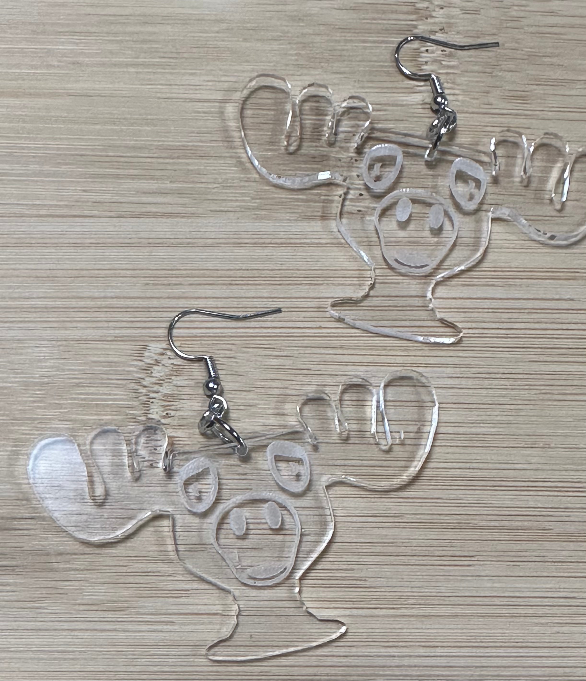 Stylish Moose Mug Earrings for Women - Unique Animal Themed Jewelry Gift - Perfect for Christmas, Birthday, and Outdoor Adventures