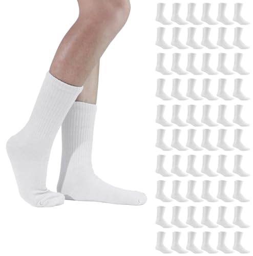 60 Pairs Women White