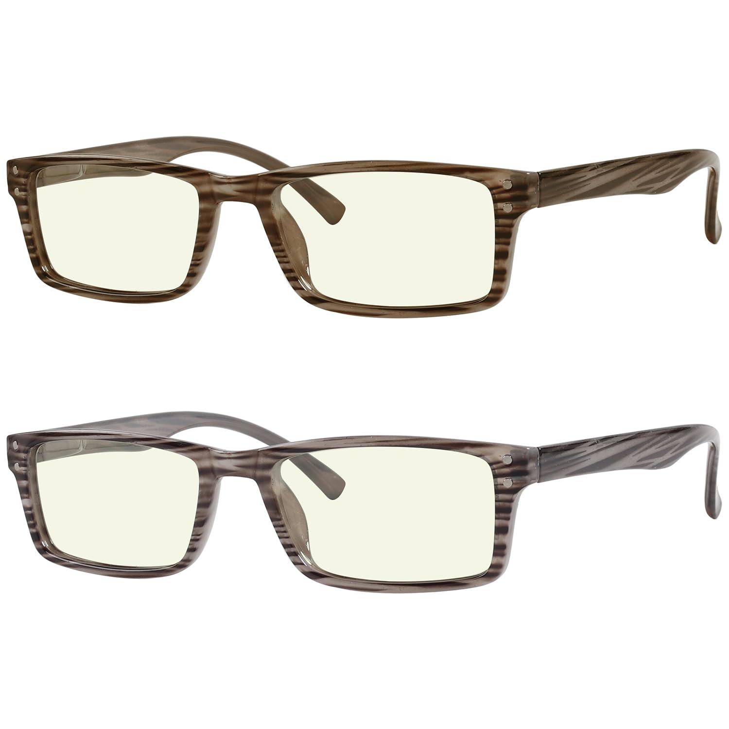 Blue Light Blocking Glasses for Women & Men - Eyekepper Multipack Tinted Reading Glasses for Computer Use, Office Work & Screen Time Protection